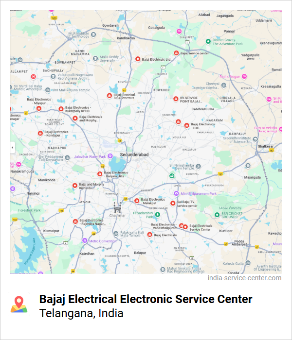 Bajaj Electrical Electronic Service Center Near Me, Telangana, India