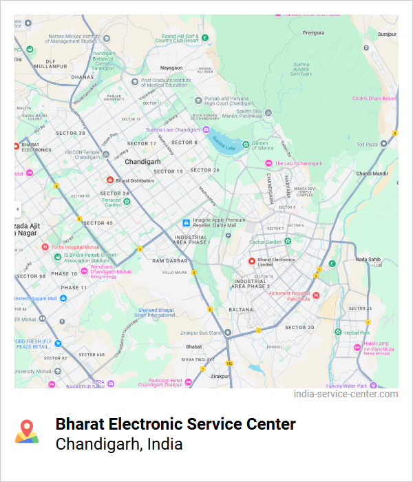 Bharat Electronic Service Center Near Me, Chandigarh, India
