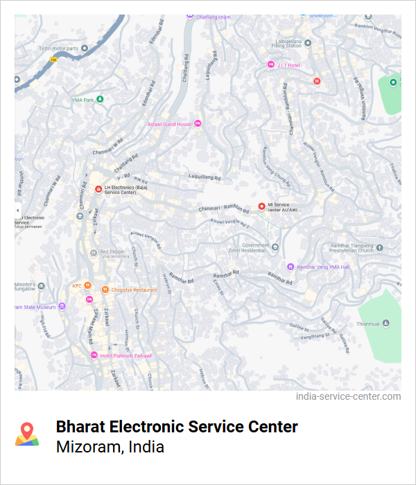 Bharat Electronic Service Center Near Me, Mizoram, India