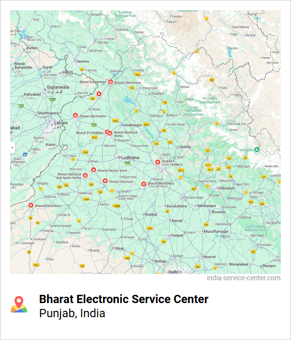 Bharat Electronic Service Center Near Me, Punjab, India