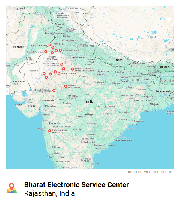 Bharat Electronic Service Center Near Me, Rajasthan, India