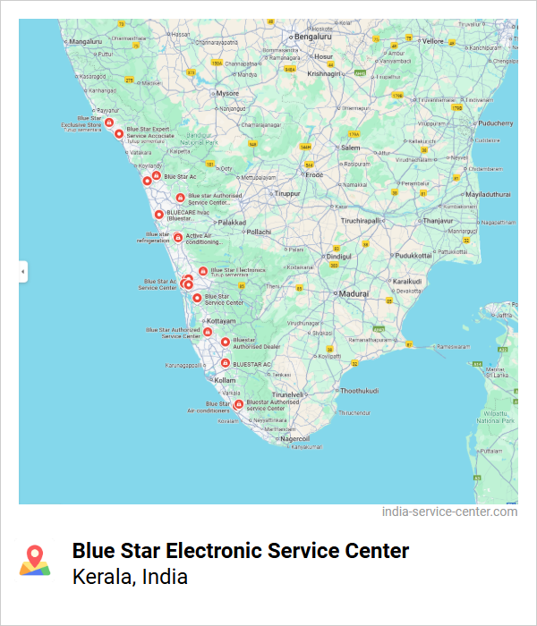 Blue Star Electronic Service Center Near Me, Kerala, India