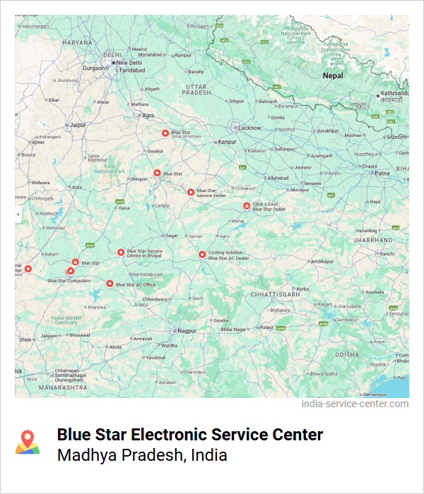 Blue Star Electronic Service Center Near Me, Madhya Pradesh, India
