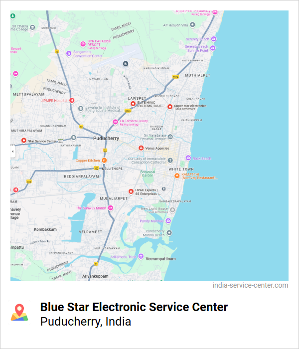 Blue Star Electronic Service Center Near Me, Puducherry, India