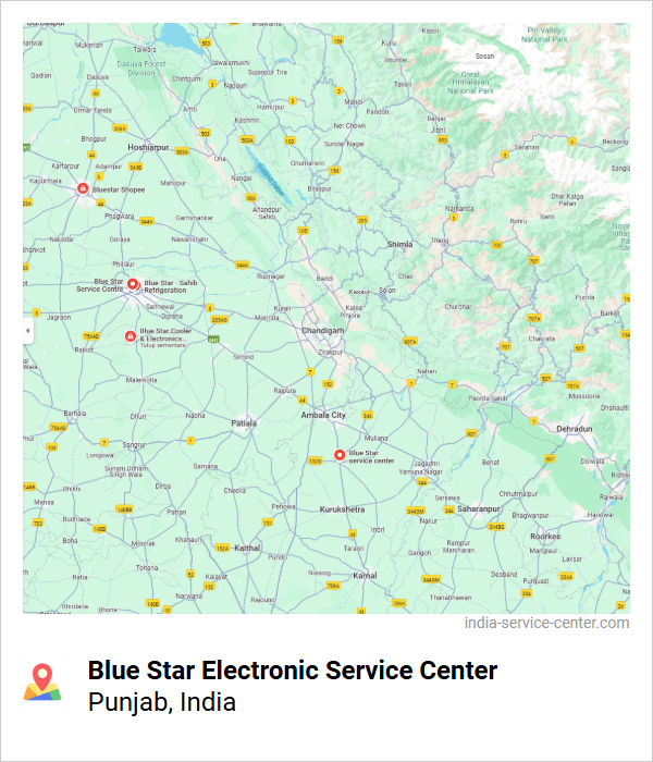 Blue Star Electronic Service Center Near Me, Punjab, India