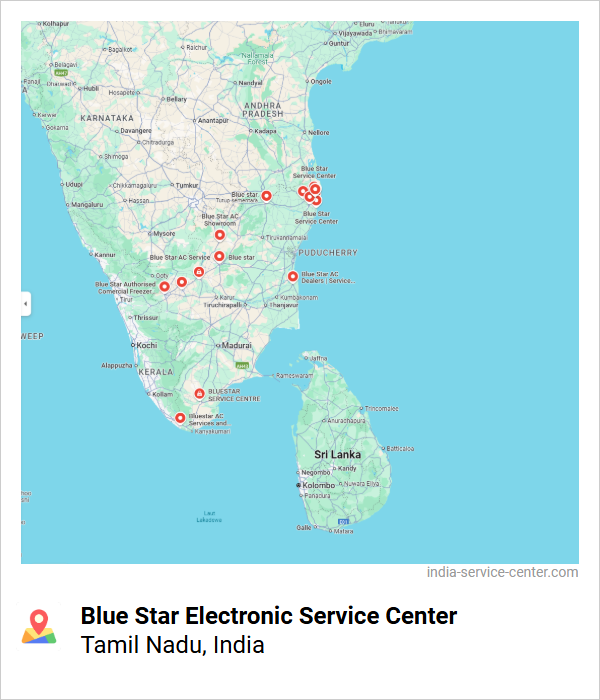 Blue Star Electronic Service Center Near Me, Tamil Nadu, India