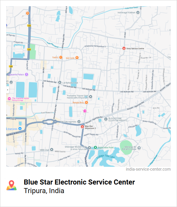 Blue Star Electronic Service Center Near Me, Tripura, India
