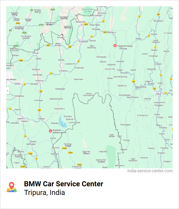 BMW Car Service Center Near Me, Tripura, India