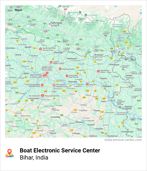 Boat Electronic Service Center Near Me, Bihar, India