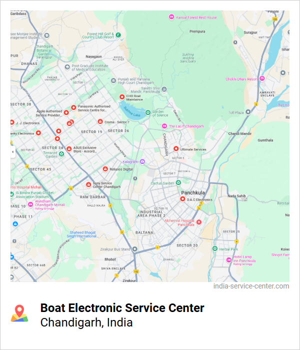 Boat Electronic Service Center Near Me, Chandigarh, India