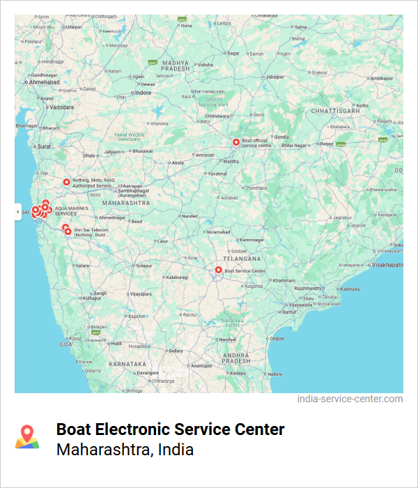 Boat Electronic Service Center Near Me, Maharashtra, India