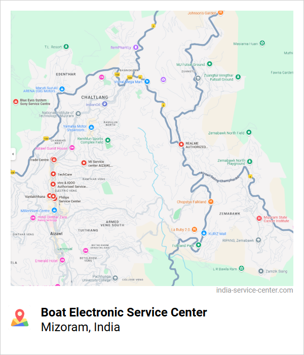 Boat Electronic Service Center Near Me, Mizoram, India
