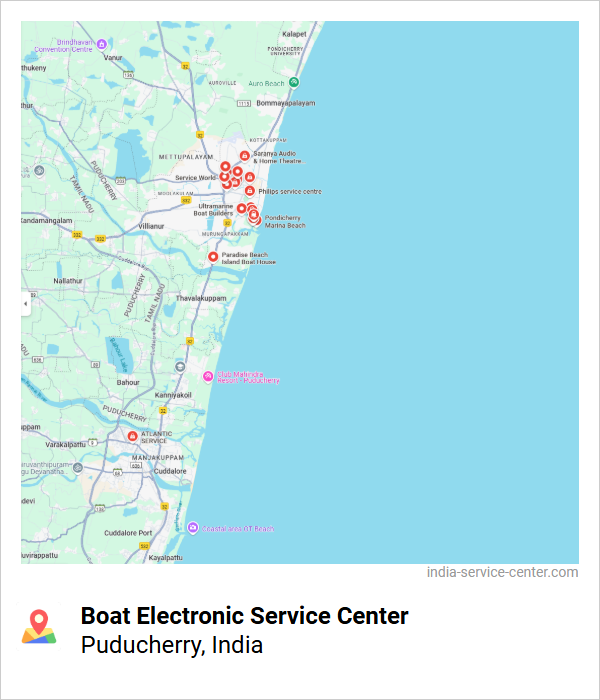 Boat Electronic Service Center Near Me, Puducherry, India