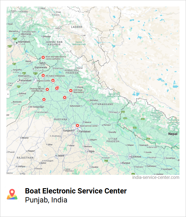 Boat Electronic Service Center Near Me, Punjab, India