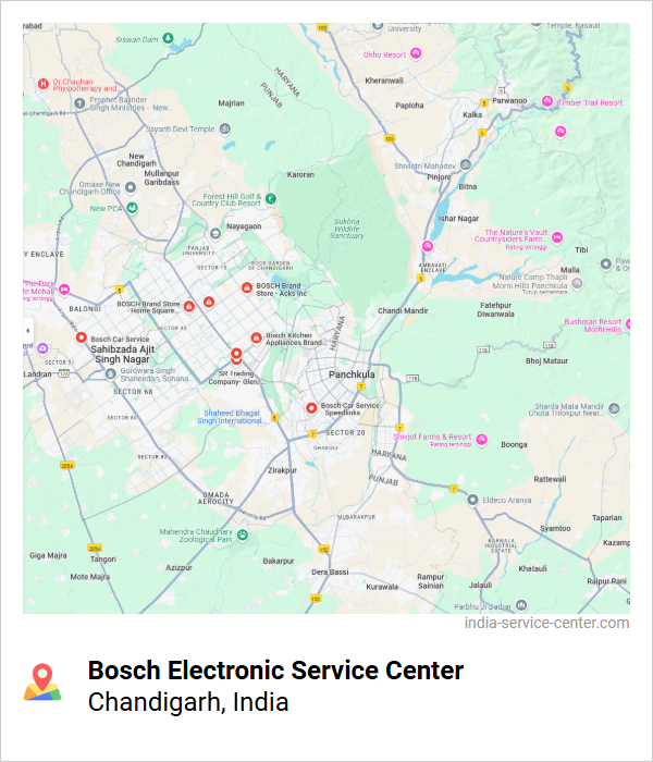 Bosch Electronic Service Center Near Me, Chandigarh, India