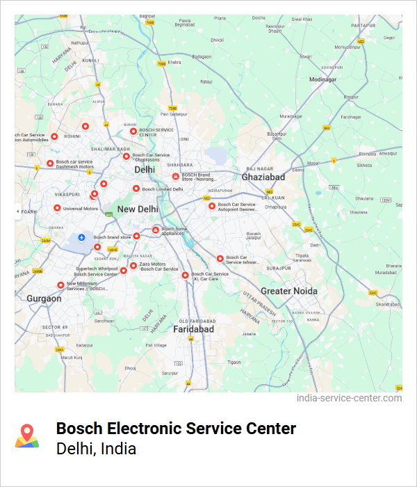 Bosch Electronic Service Center Near Me, Delhi, India