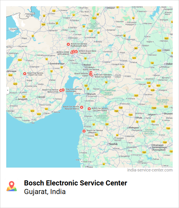 Bosch Electronic Service Center Near Me, Gujarat, India