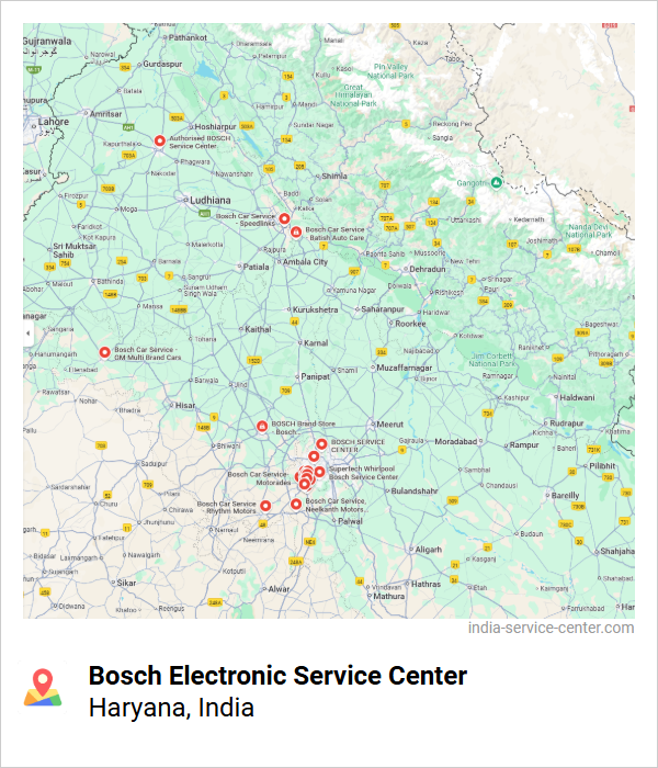 Bosch Electronic Service Center Near Me, Haryana, India