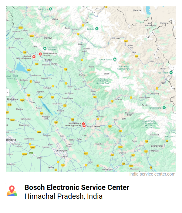 Bosch Electronic Service Center Near Me, Himachal Pradesh, India