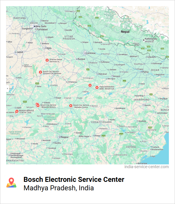 Bosch Electronic Service Center Near Me, Madhya Pradesh, India