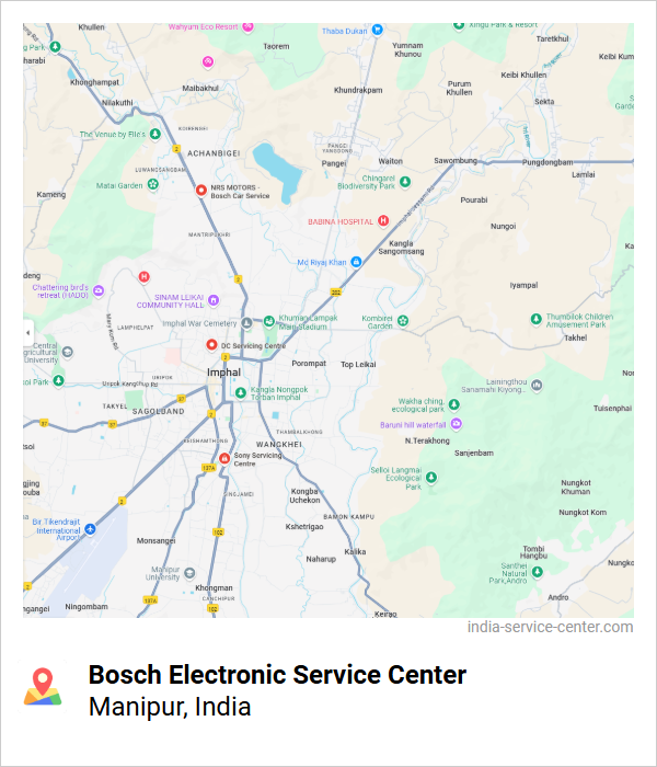 Bosch Electronic Service Center Near Me, Manipur, India