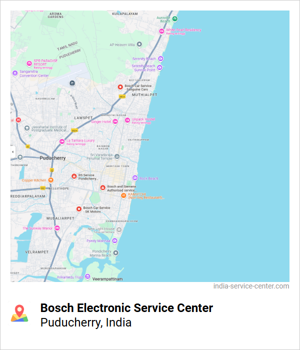 Bosch Electronic Service Center Near Me, Puducherry, India