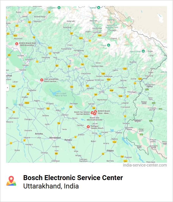 Bosch Electronic Service Center Near Me, Uttarakhand, India