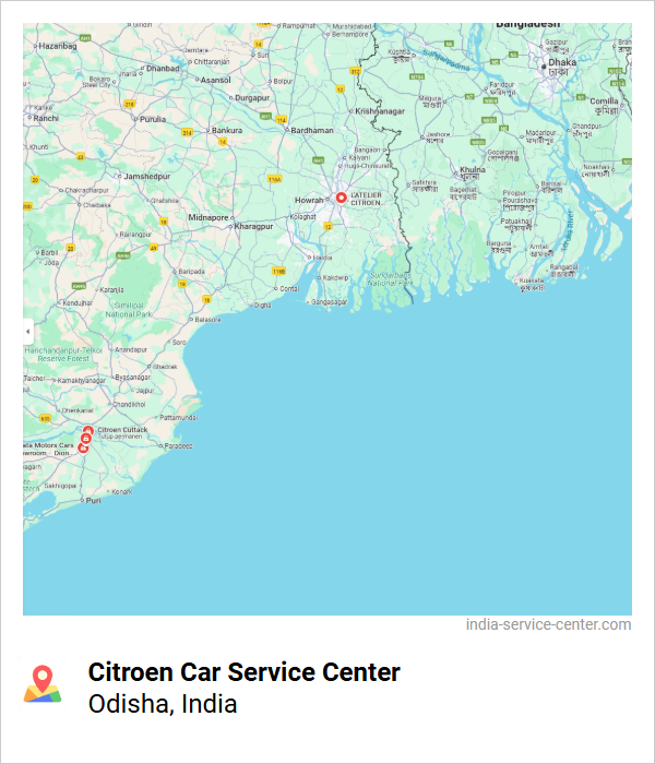 Citroen Car Service Center Near Me, Odisha, India
