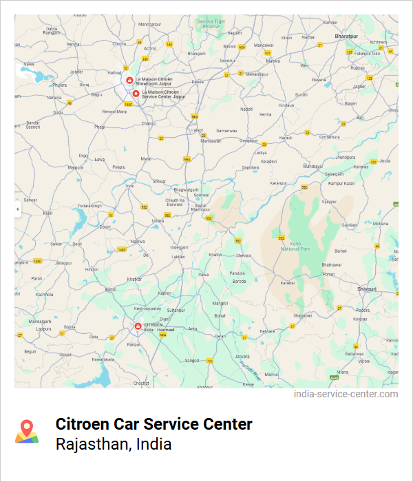 Citroen Car Service Center Near Me, Rajasthan, India