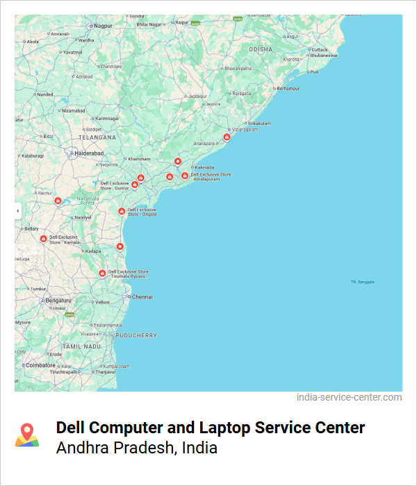 Dell Computer and Laptop Service Center Near Me, Andhra Pradesh, India