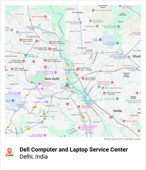 Dell Computer and Laptop Service Center Near Me, Delhi, India