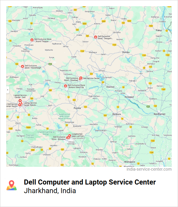 Dell Computer and Laptop Service Center Near Me, Jharkhand, India