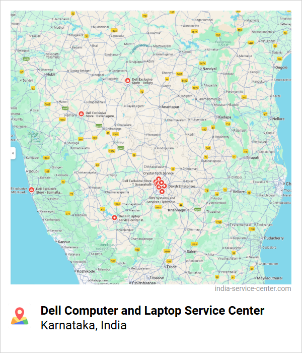 Dell Computer and Laptop Service Center Near Me, Karnataka, India