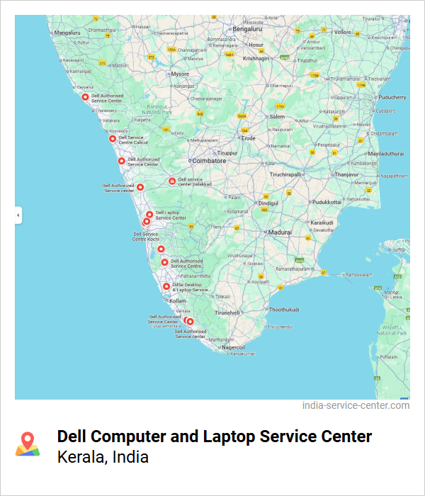 Dell Computer and Laptop Service Center Near Me, Kerala, India
