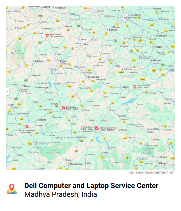 Dell Computer and Laptop Service Center Near Me, Madhya Pradesh, India