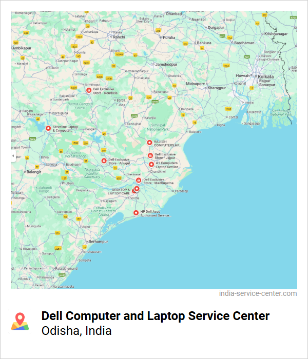 Dell Computer and Laptop Service Center Near Me, Odisha, India