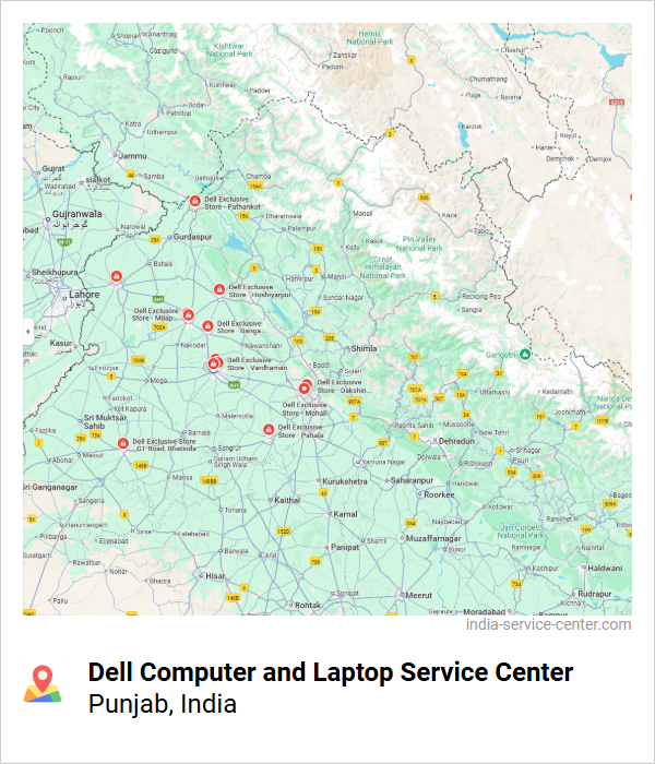 Dell Computer and Laptop Service Center Near Me, Punjab, India