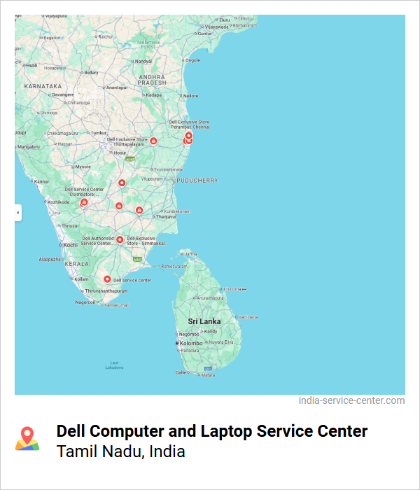 Dell Computer and Laptop Service Center Near Me, Tamil Nadu, India