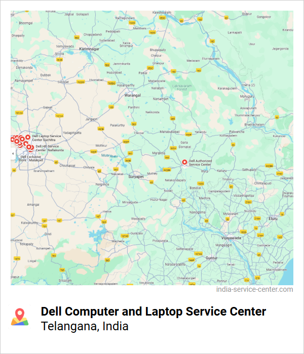 Dell Computer and Laptop Service Center Near Me, Telangana, India