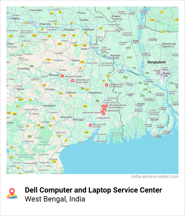 Dell Computer and Laptop Service Center Near Me, West Bengal, India