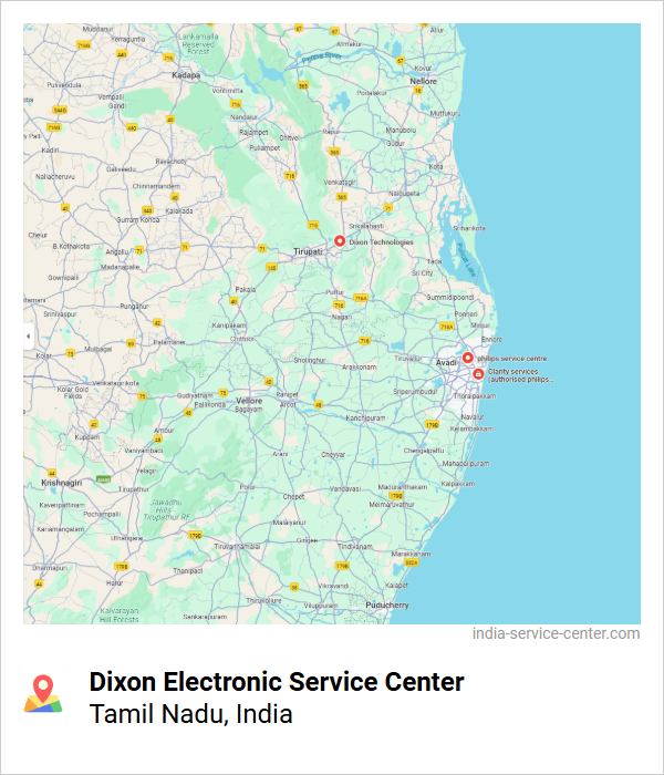 Dixon Electronic Service Center Near Me, Tamil Nadu, India