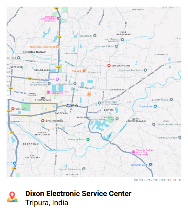 Dixon Electronic Service Center Near Me, Tripura, India