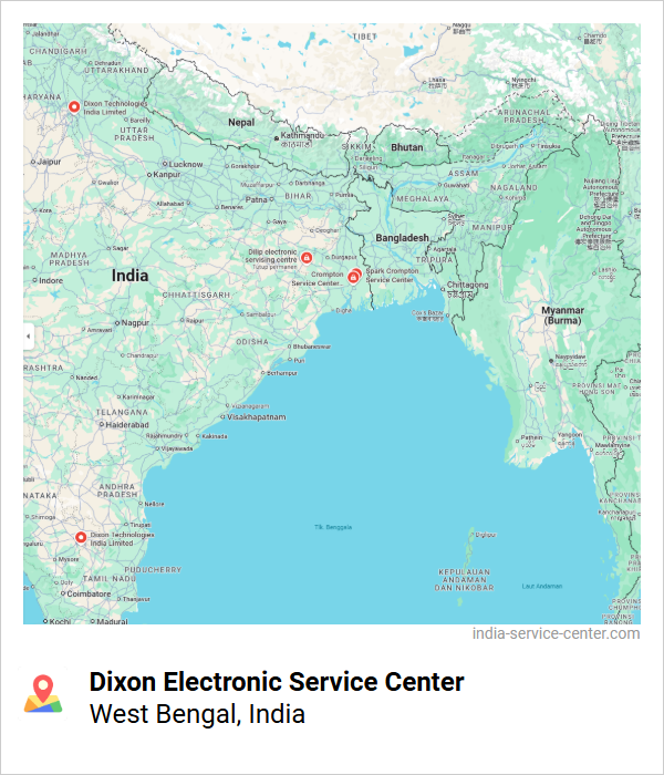 Dixon Electronic Service Center Near Me, West Bengal, India