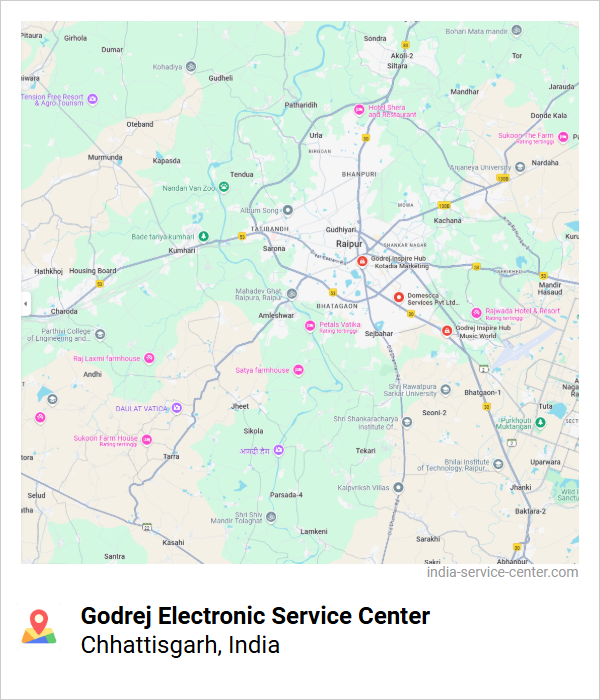 Godrej Electronic Service Center Near Me, Chhattisgarh, India