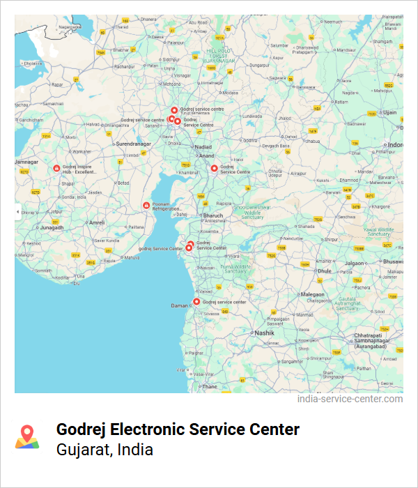 Godrej Electronic Service Center Near Me, Gujarat, India