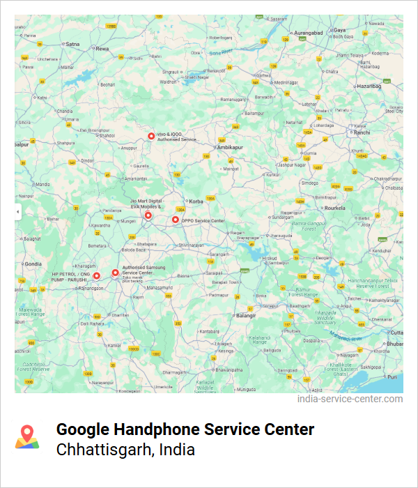 Google Handphone Service Center Near Me, Chhattisgarh, India