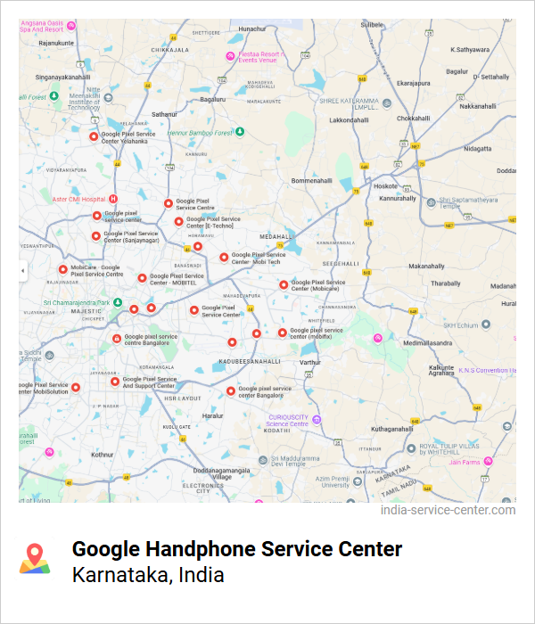 Google Handphone Service Center Near Me, Karnataka, India
