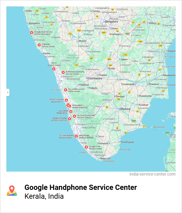 Google Handphone Service Center Near Me, Kerala, India