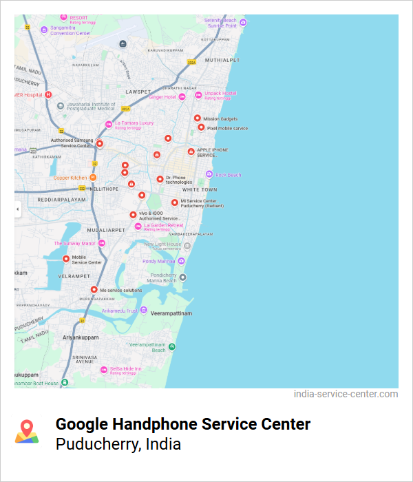 Google Handphone Service Center Near Me, Puducherry, India