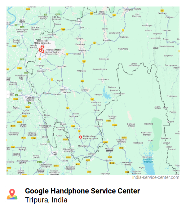 Google Handphone Service Center Near Me, Tripura, India
